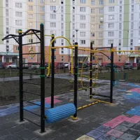 Calisthenics Park at Изюмская улица, Москва #wp2150 - thumbnail 3
