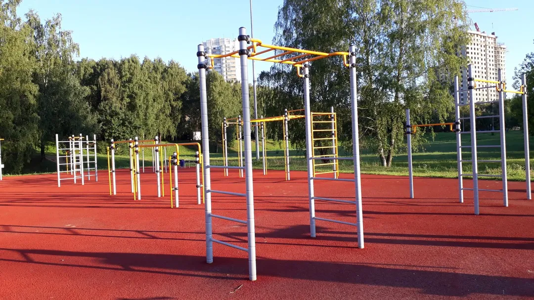 Турнік на майданчику Calisthenics Park at аллея Ветеранов, Москва – фото 8 з 11