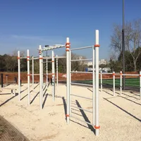 Calisthenics Park at улица Свободы, Москва #wp2154 - thumbnail 1