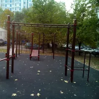 Calisthenics Park at улица Крылатские Холмы, Москва #wp2155 - thumbnail 2