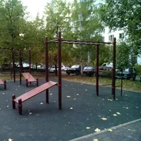 Calisthenics Park at улица Крылатские Холмы, Москва #wp2155 - thumbnail 1