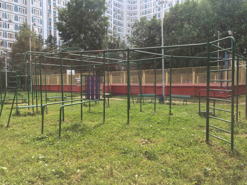 Турнік на майданчику Calisthenics Park at Ореховый бульвар, Москва – фото 1 з 4