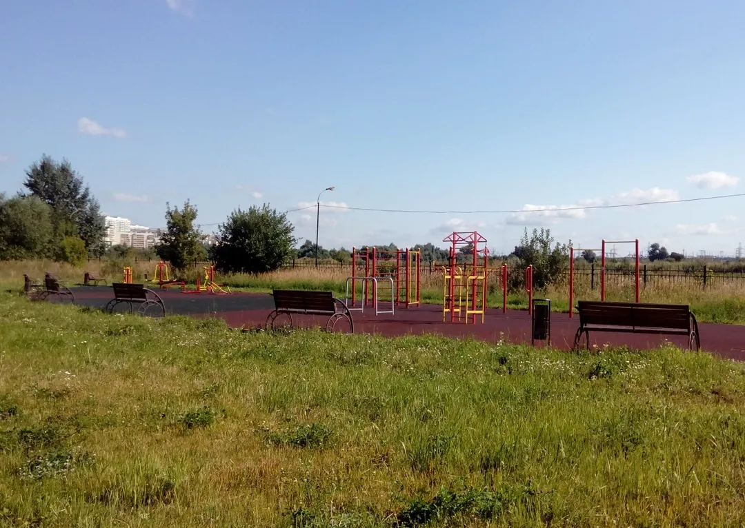 Barre de traction à Calisthenics Park at улица Марьинский Парк, Москва – photo 1 sur 1