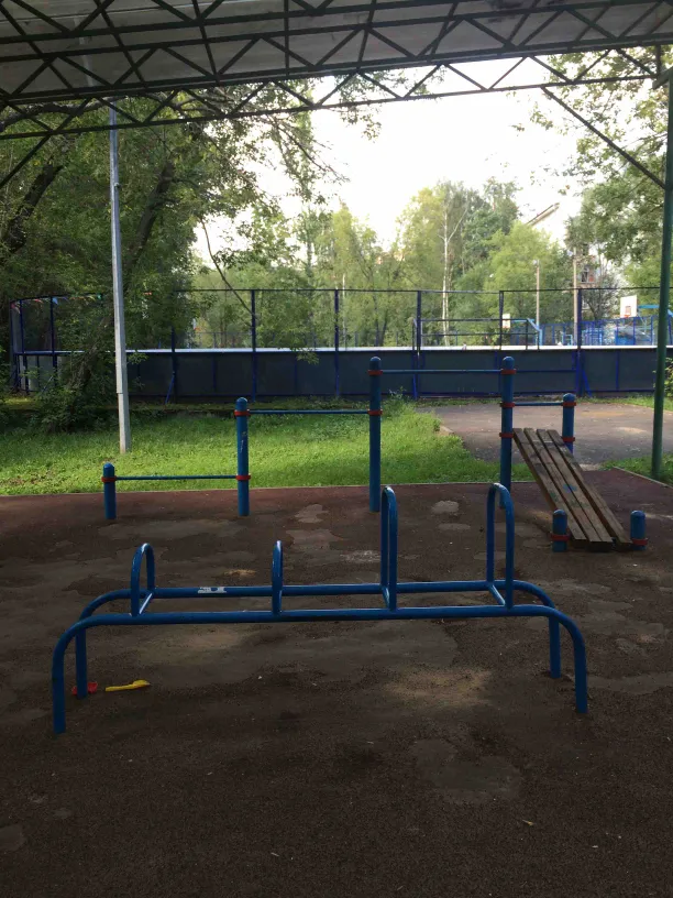 Упори для віджимань на майданчику Calisthenics Park at Игральная улица, Москва – фото 2 з 2
