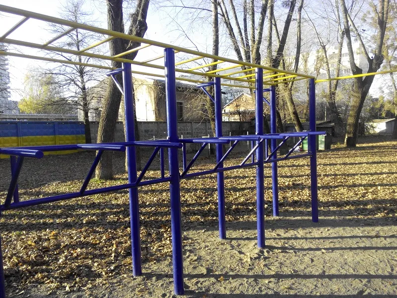 Hiperextensie unghiulară la Calisthenics Park at Ружинська вулиця, Київ – fotografia 6 din 6