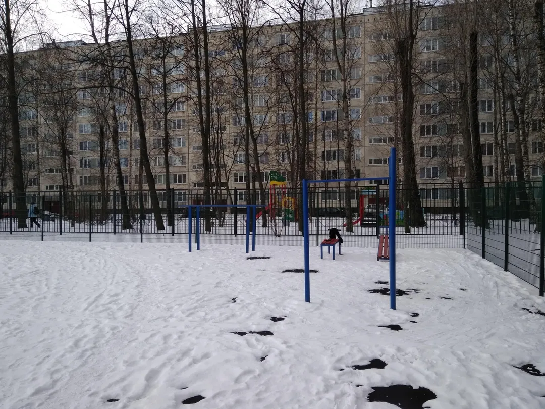 Bară de tracțiuni la Calisthenics Park at проспект Науки, Санкт-Петербург – fotografia 1 din 4