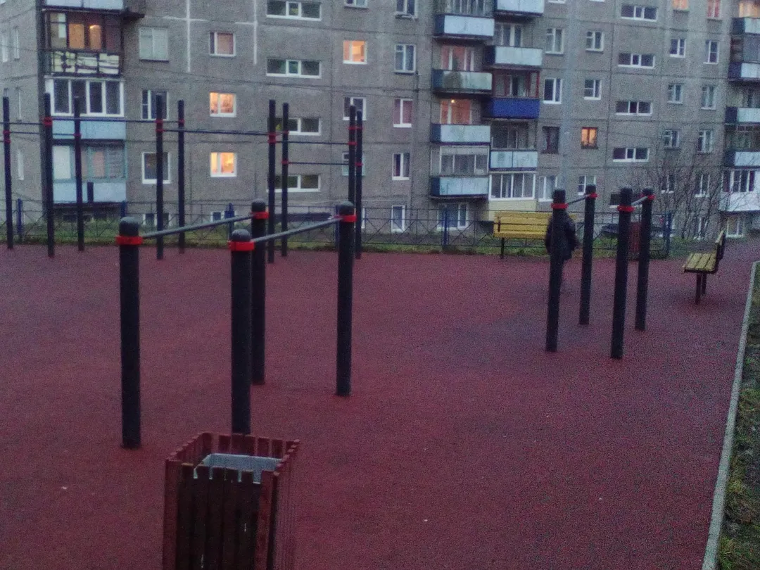 Parallele presso Calisthenics Park at улица Маклакова, Мурманск – foto 2 di 4