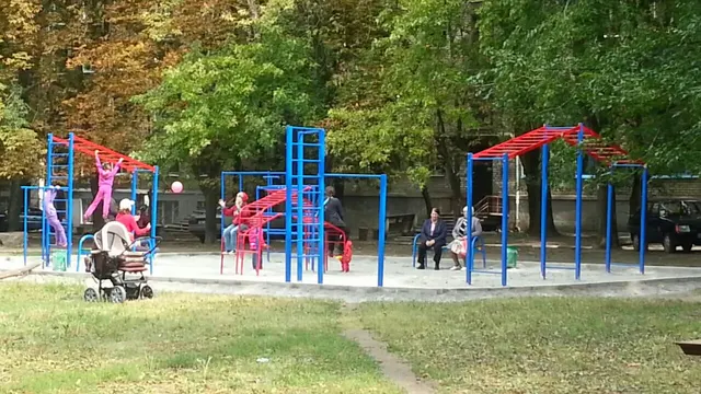 Calisthenics Park at Чумаченка вулиця, Запоріжжя