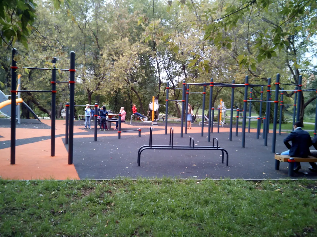 Barres parallèles à Calisthenics Park at Путейская улица, Москва – photo 5 sur 5