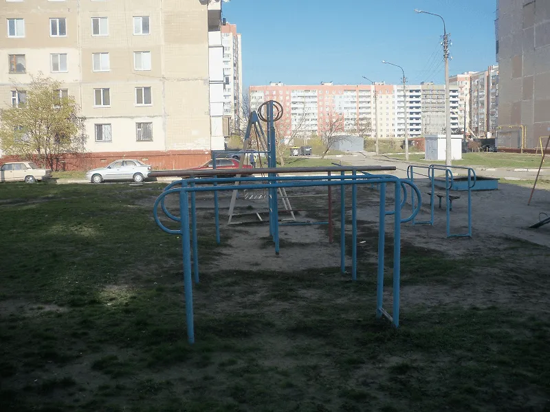 Espalier à Calisthenics Park at Автозаводська вулиця, Запоріжжя – photo 4 sur 5
