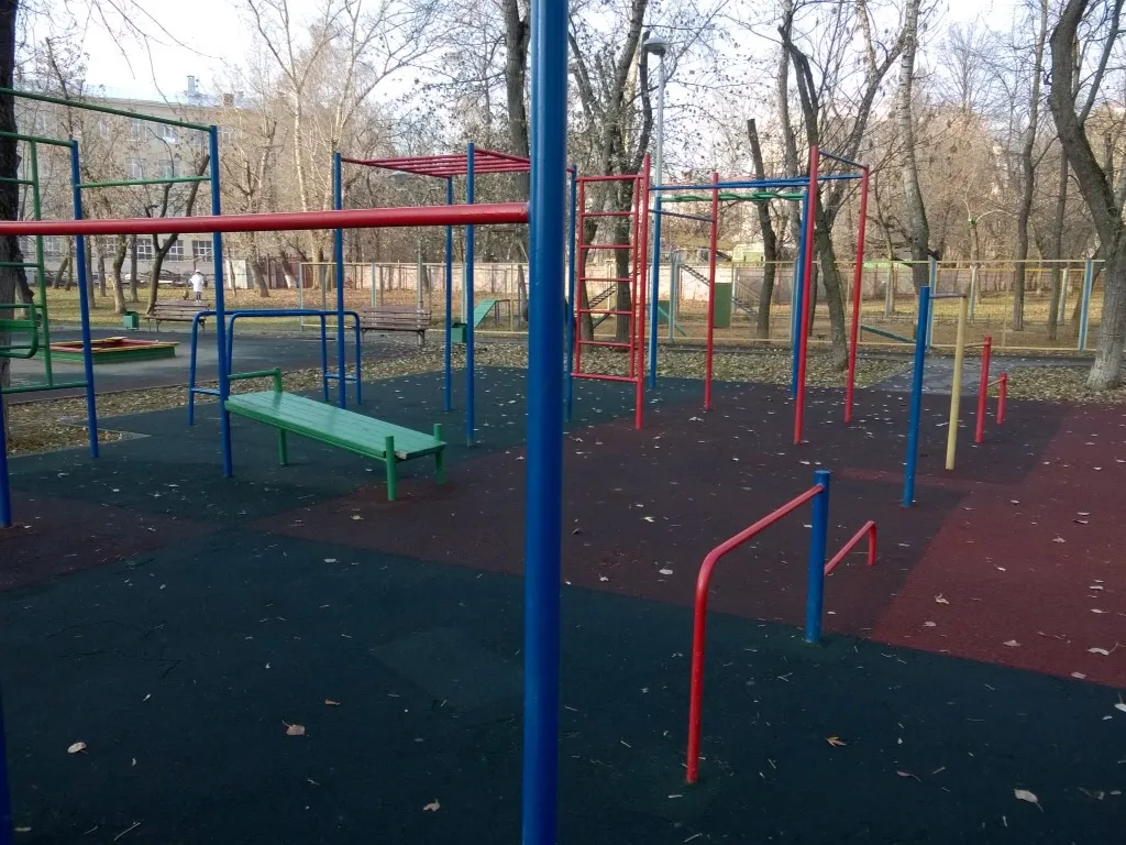 Hangelstange bei Calisthenics Park at улица Девятая Рота, Москва – Foto 3 von 6