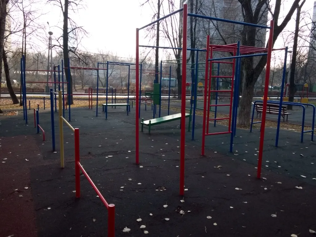Barren bei Calisthenics Park at улица Девятая Рота, Москва – Foto 2 von 6