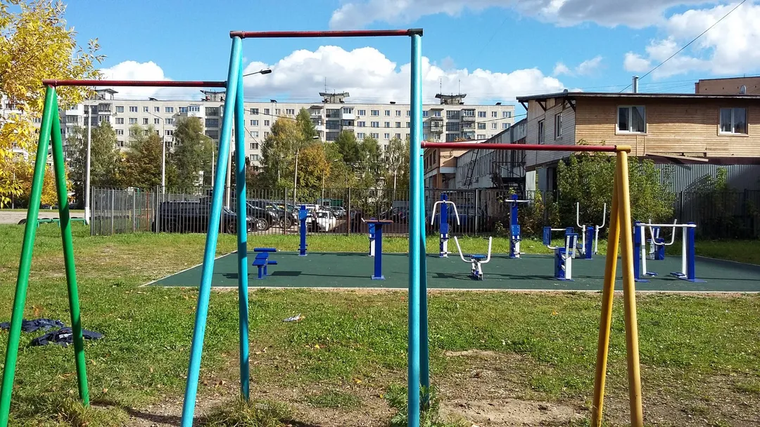 Parallel Gym Bars at Calisthenics Park at улица Карбышева, Красногорск #wp2208 – photo 2 of 3