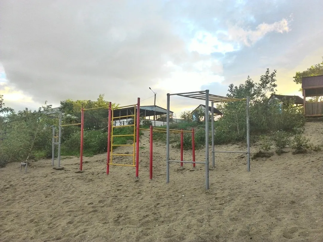 Sbarra per trazioni presso Outdoor Gym in Железнодорожный район, Чита – foto 1 di 1