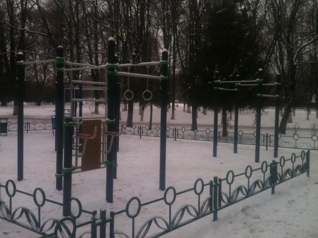 Calisthenics Park at Октябрьский бульвар, Королёв