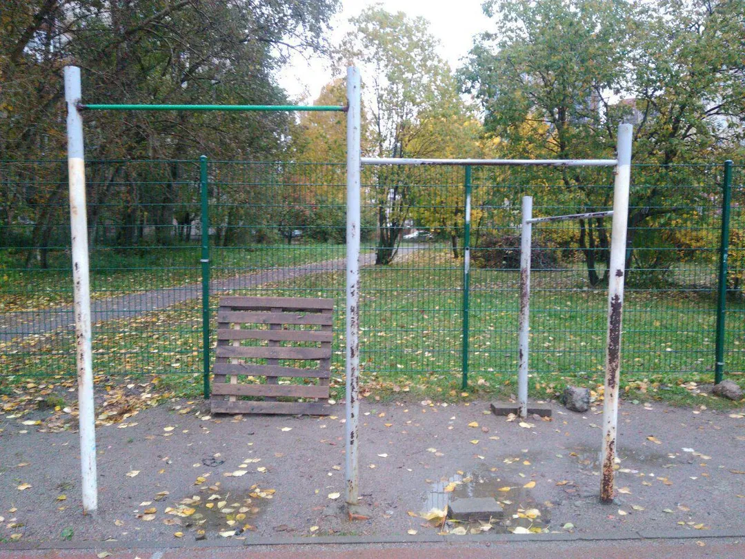 Sbarra per trazioni presso Calisthenics Park at улица Ленсовета, Санкт-Петербург #wp2222 – foto 1 di 5