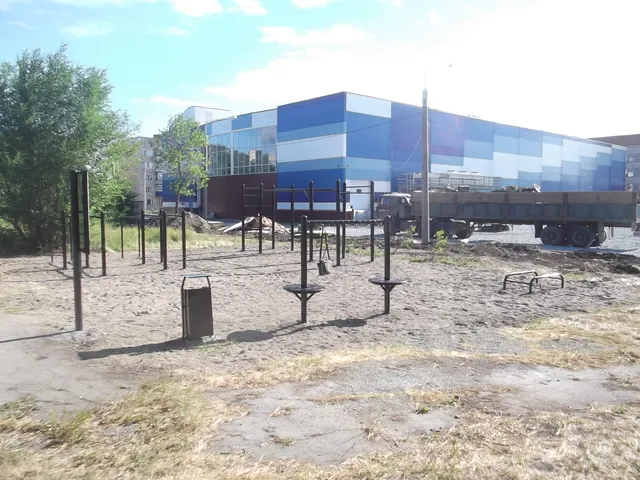 Calisthenics Park at улица Калмыкова, Карталы