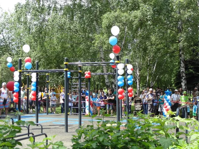 Calisthenics Park at улица Тольятти, Новокузнецк
