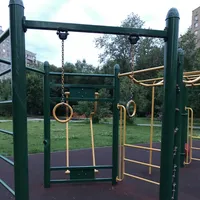 Calisthenics Park at Зелёный проспект, Москва - thumbnail 2