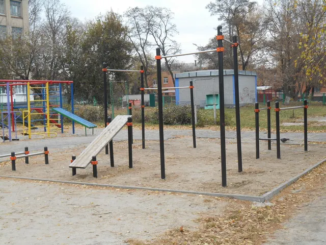 Calisthenics Park at улица Некрасова, Белгород