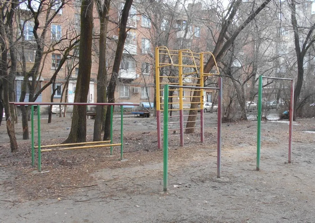 Бруси на майданчику Calisthenics Park at Будённовский проспект, Ростов-на-Дону – фото 2 з 2