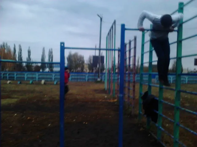 Calisthenics Park at Барнаульская улица, Омск
