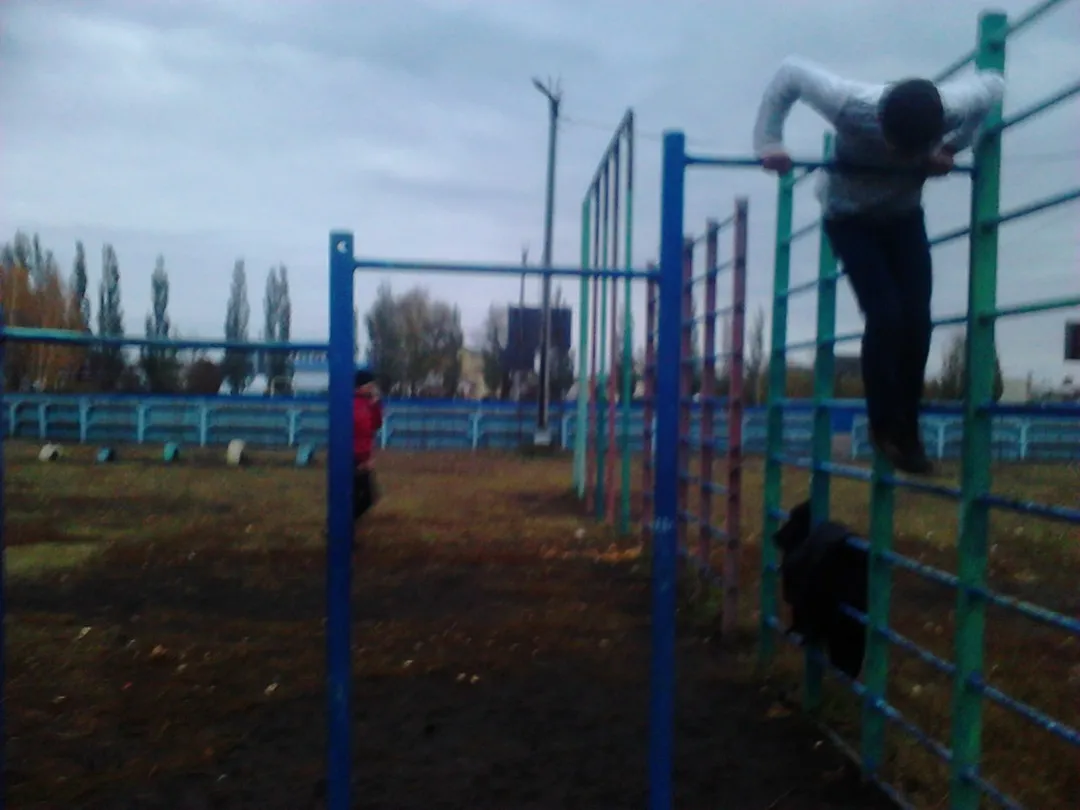 Sbarra per trazioni presso Calisthenics Park at Барнаульская улица, Омск – foto 1 di 4