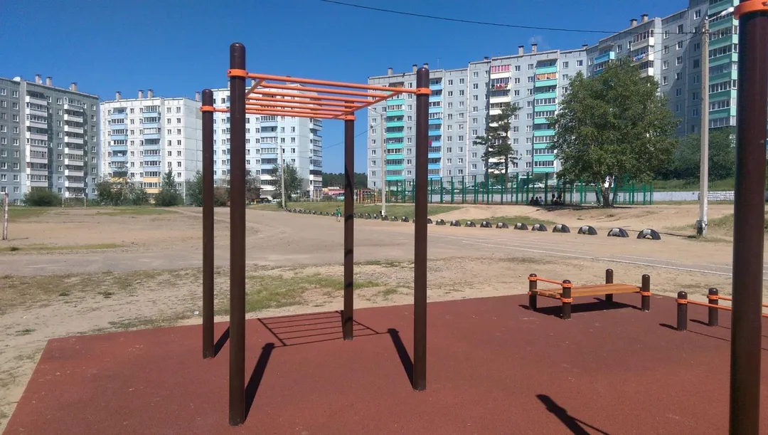Spalliera presso Outdoor Gym in Центральный район, Чита #wp2248 – foto 5 di 6