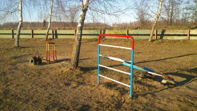 Calisthenics Park at Паўночны, Бяроза
