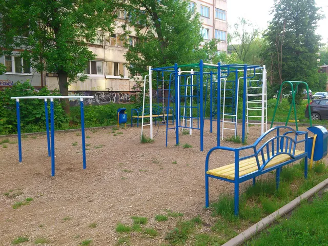 Calisthenics Park at улица Мезенцева, Тула