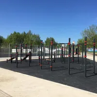 Calisthenics Park at Строгинское шоссе, Москва #wp2270 - thumbnail 5