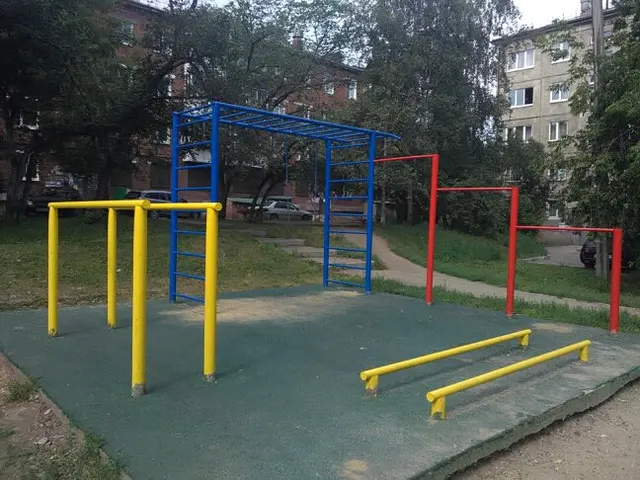 Calisthenics Park at улица Красных Мадьяр, Иркутск