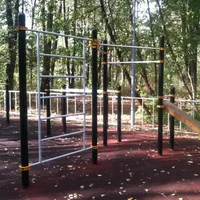 Calisthenics Park at Большая Филёвская улица, Москва #wp2282 - thumbnail 2