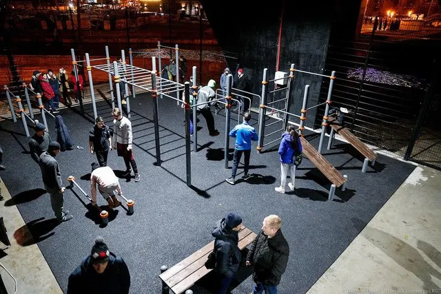 Calisthenics Park at Мост, Калининград
