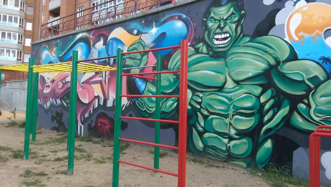 Monkey bar presso Calisthenics Park at Смоленская улица, Чита – foto 3 di 9