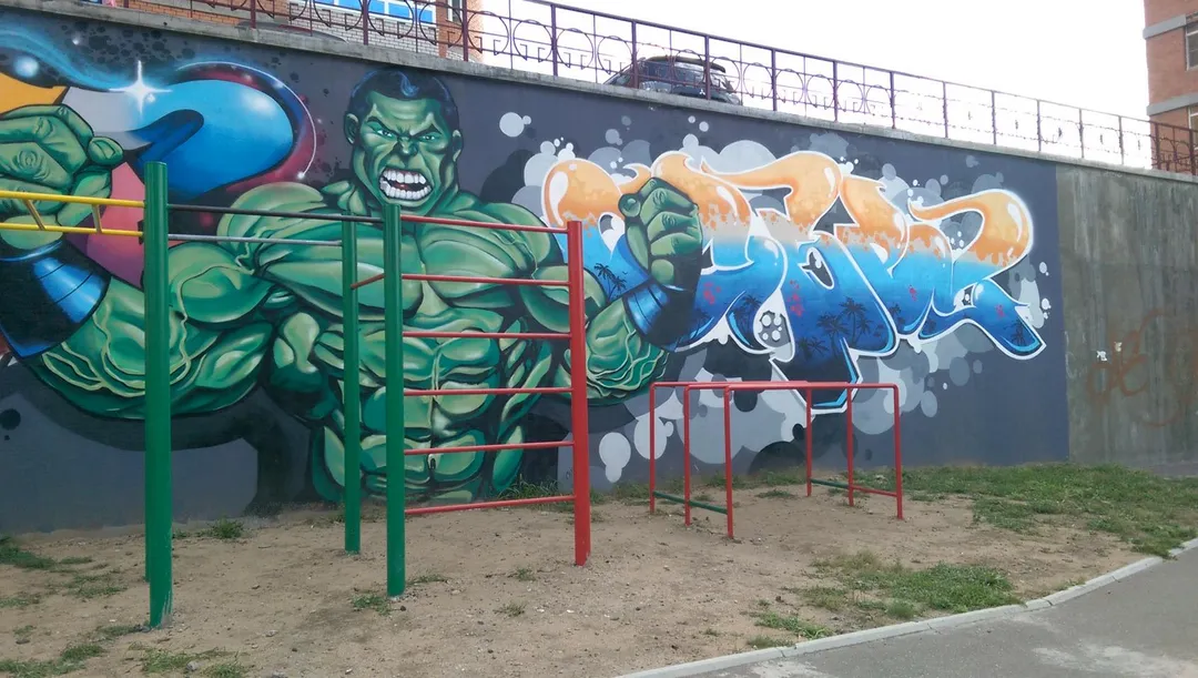 Colonne workout presso Calisthenics Park at Смоленская улица, Чита – foto 5 di 9