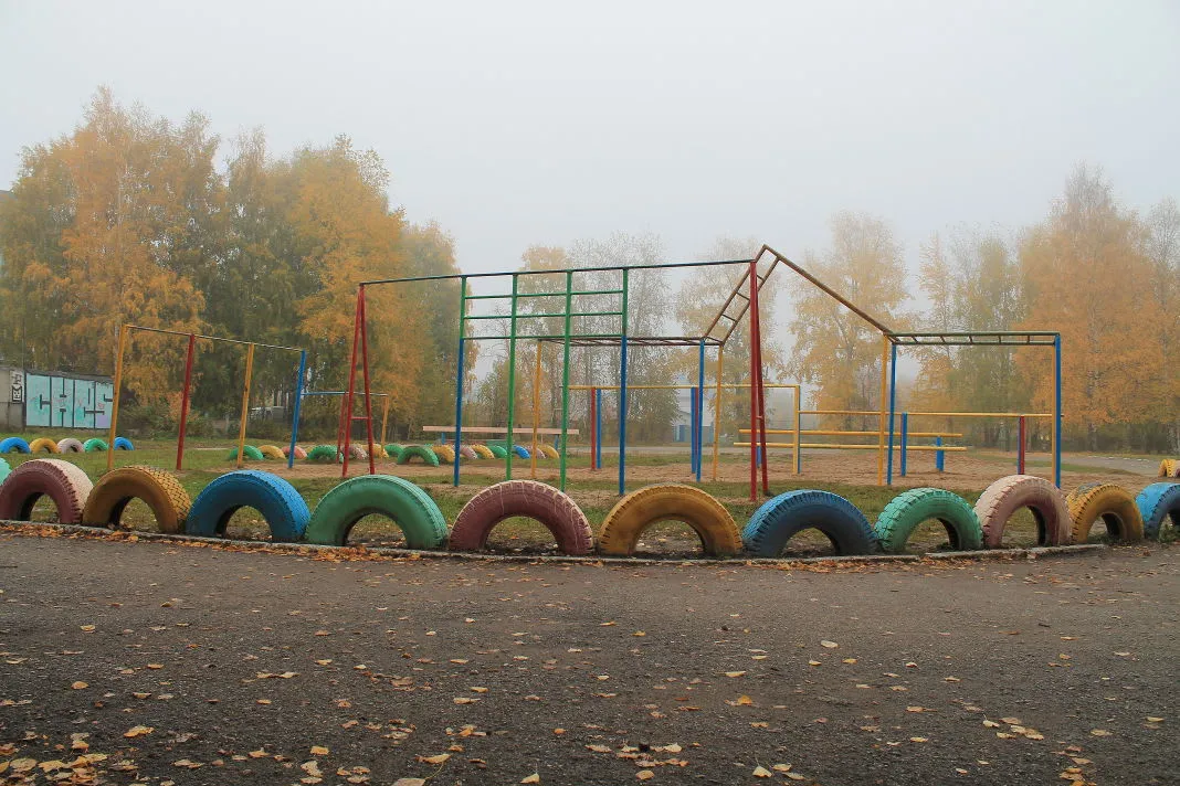 Barres de singe à Calisthenics Park at Печорская улица, Сыктывкар – photo 3 sur 3
