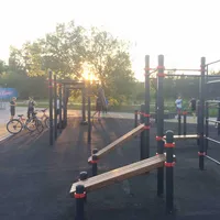 Calisthenics Park at Строгинское шоссе, Москва #wp2305 - thumbnail 1