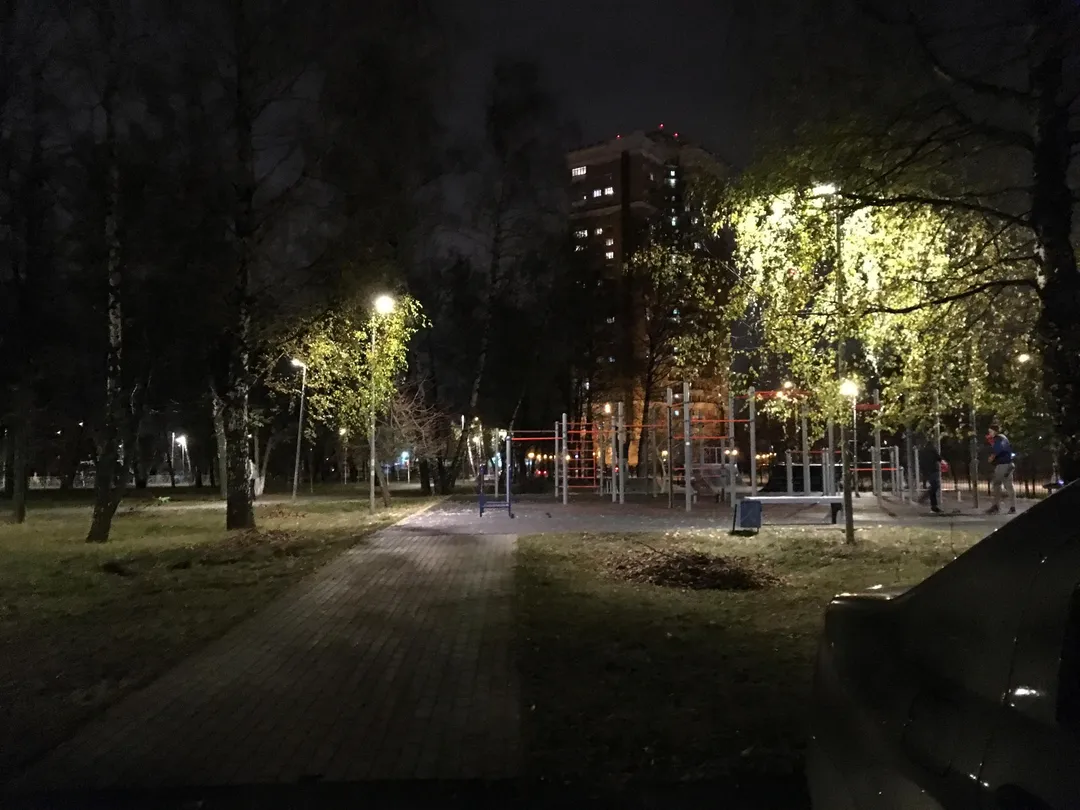 Barre de pompes à Calisthenics Park at Привольная улица, Москва – photo 1 sur 1