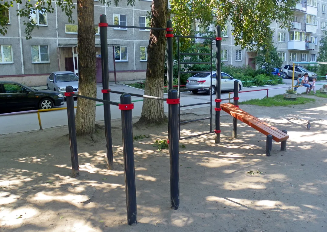 Pull Up Bar at Calisthenics Park at улица Бориса Богаткова, городской округ Новосибирск – photo 1 of 2