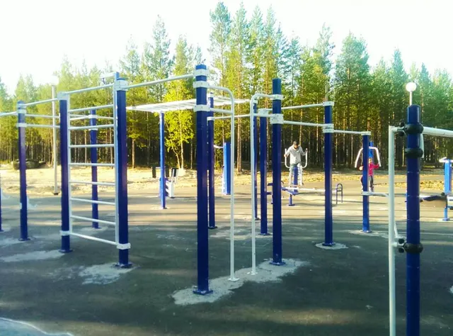 Calisthenics Park at Авангард, Ноябрьск #wp2314