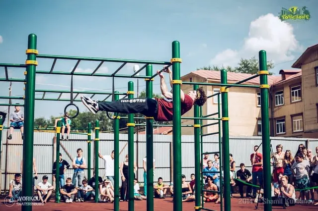 Calisthenics Park at улица Ленина, Берёзовский