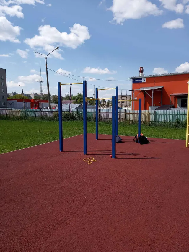 Calisthenics Park at Спортивная улица, Егорьевск #wp2320