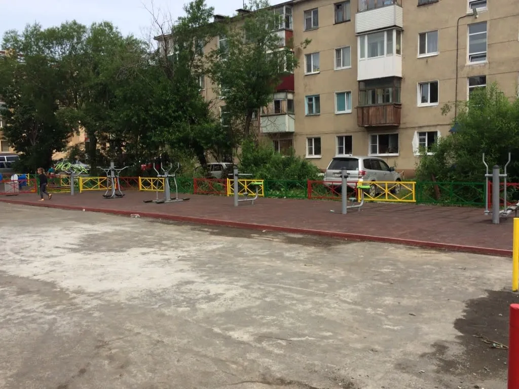 Шведська стінка на майданчику Calisthenics Park at улица Горького, Петропавловск-Камчатский – фото 4 з 4