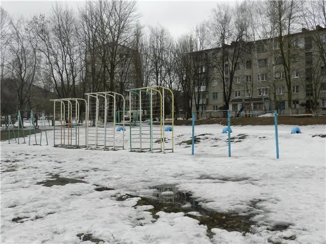 Calisthenics Park at Парковая улица, Железногорск