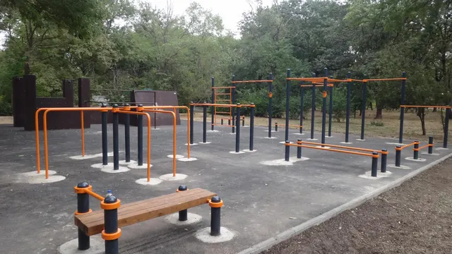 Calisthenics Park at Аллея Ветеранов, Ейск