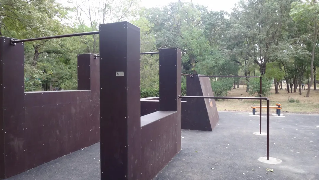 Push Up Bar at Calisthenics Park at Аллея Ветеранов, Ейск – photo 4 of 4