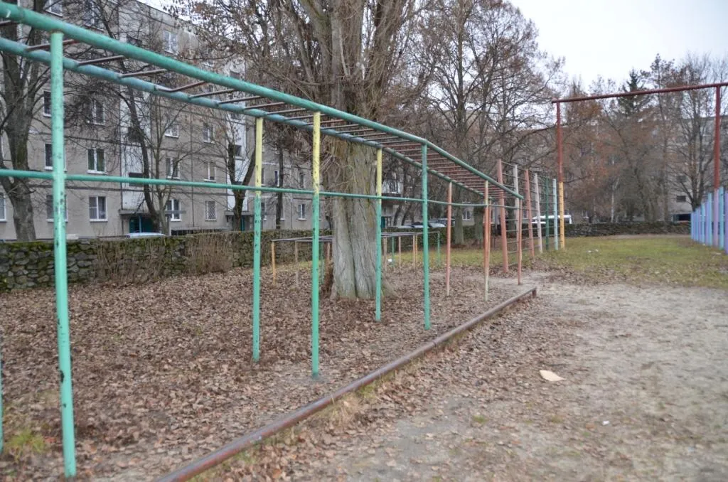Parallele presso Calisthenics Park at Ленинградская улица, городской округ Курчатов – foto 3 di 4