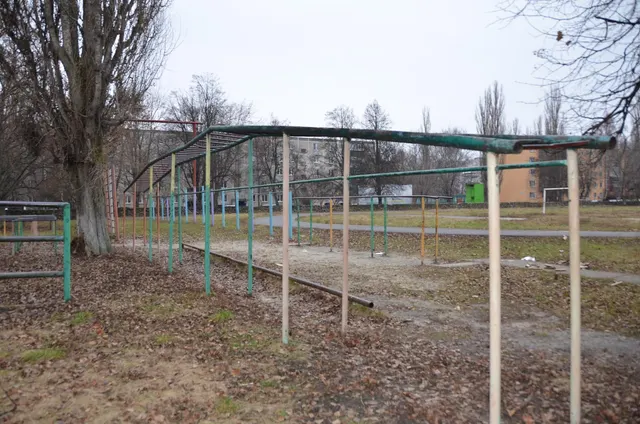 Calisthenics Park at Ленинградская улица, городской округ Курчатов