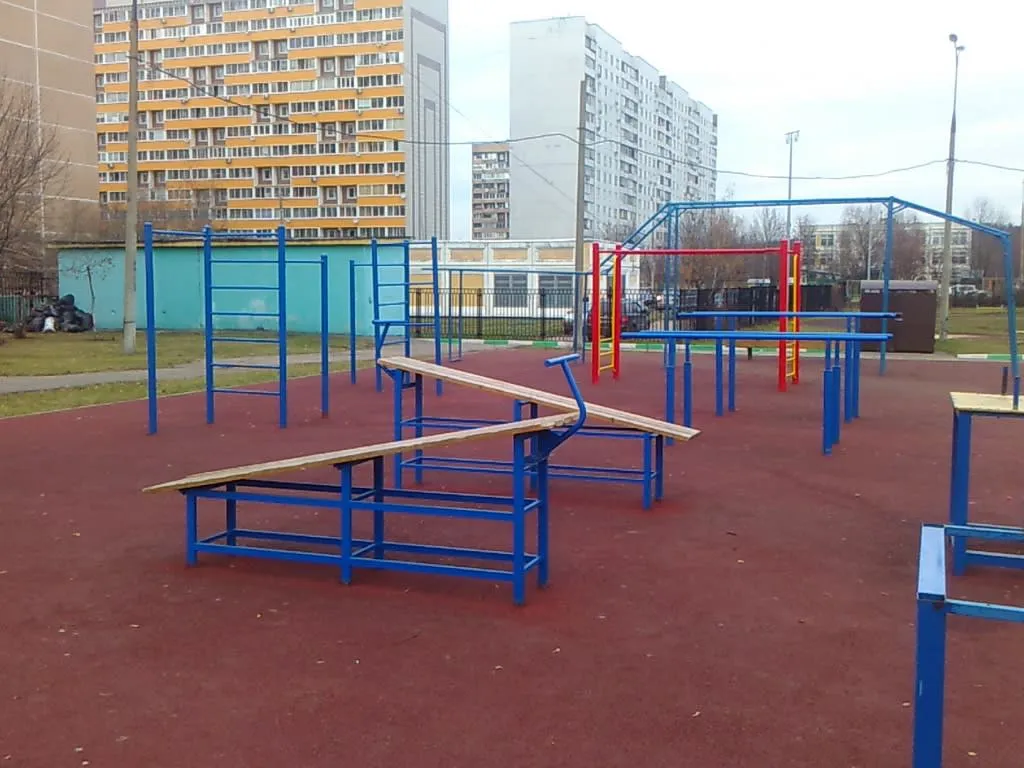 Турнік на майданчику Calisthenics Park at улица Шолохова, Москва – фото 1 з 2